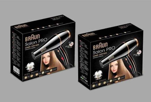 سشوار حرفه ایی براوون مدل salon pro BR-8819