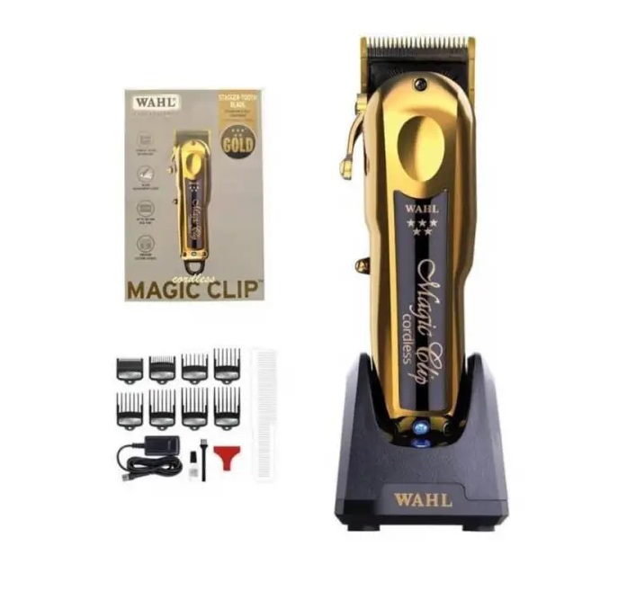 ماشین اصلاح وال مجیک کلیپ کردلس گلد Magic Clip Cordless Gold wahl