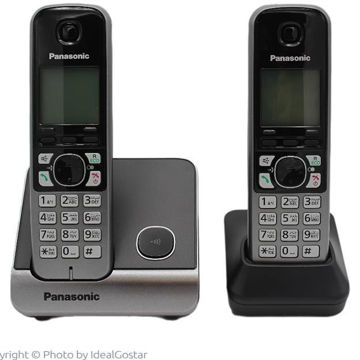 تلفن بی سیم پاناسونیک مدل KX-TG6712 ا Panasonic KX-TG6712 Cordless Phone