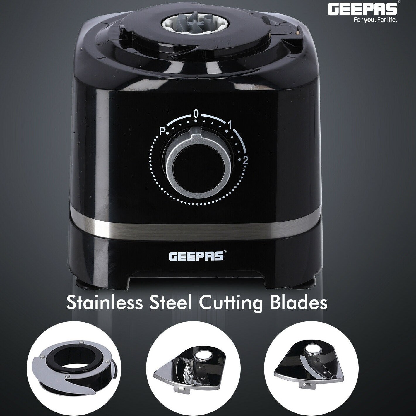 غذاساز 10 کاره جی پاس مدل GSB5487N ا Geepas Food Processor GSB5487N