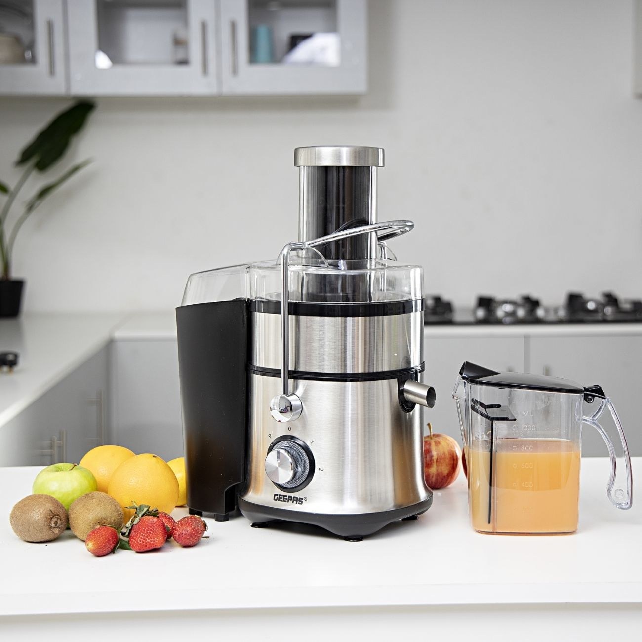 آبمیوه گیری چهارکاره جی پاس مدل GSB5451 ا Geepas GSB5451 4-in-1 Juicer & Blender