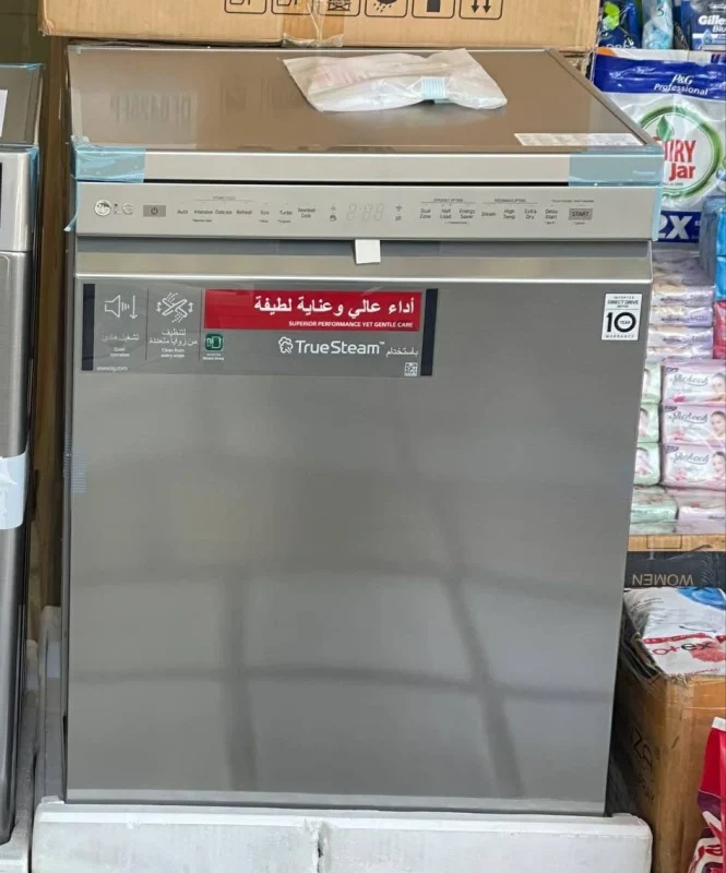 ماشین ظرفشویی ال جی 14 نفره مدل DFB425F ا LG Dishwasher DFB425FP / FW 14 Place silver