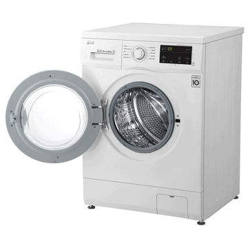 ماشین لباسشویی ال جی 2J3 وزن 8 کیلو   LG FH2J3TNG5 Washing Machine 8 Kg