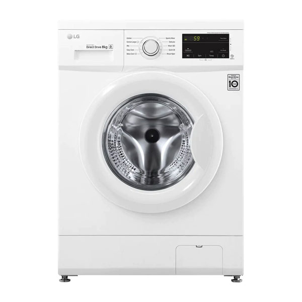 ماشین لباسشویی ال جی 2J3 وزن 8 کیلو   LG FH2J3TNG5 Washing Machine 8 Kg