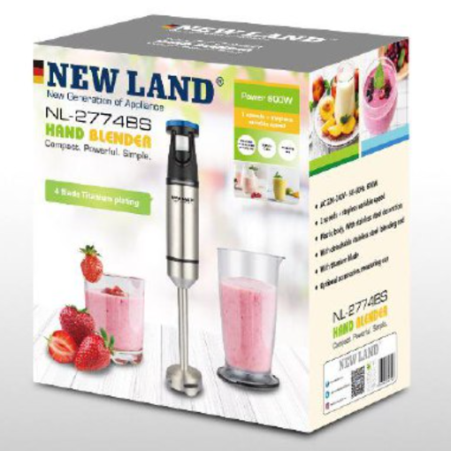 گوشت کوب تک کاره نیولند مدل NL-2774BS Newland Hand Blender NL-2774BS