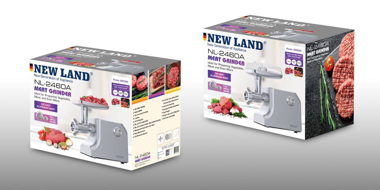 چرخ گوشت نیولند  Meat Grinder  مدل NL-2460A