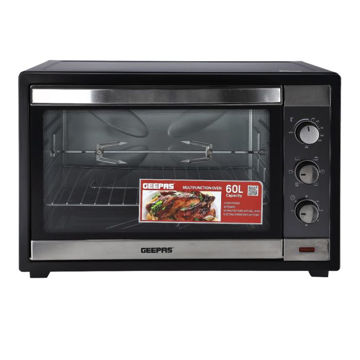 توستر و فر برقی با تایمر 60 لیتری GO4459Geepas GO4459 Electric Oven With Timer, 60L