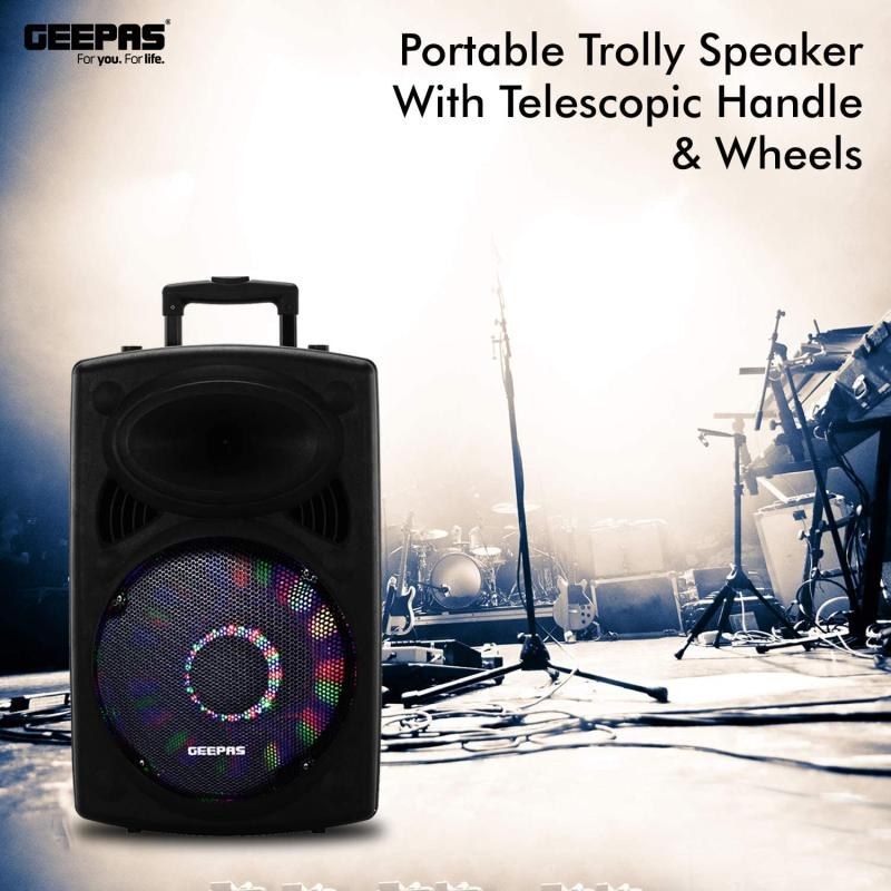 اسپیکر بلوتوثی جی پاس مدل GMS8519 محصول چین ا GEEPAS RECHARGEABLE GMS8519 SPEAKER