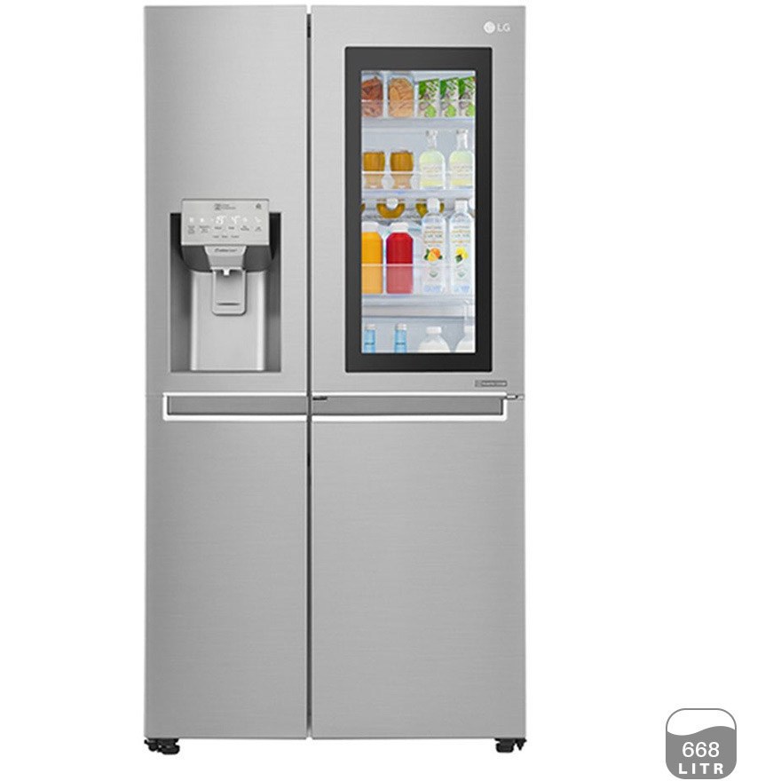 یخچال فریزر ساید بای ساید ال جی مدل X267 ا LG GR-X267 Refrigerator