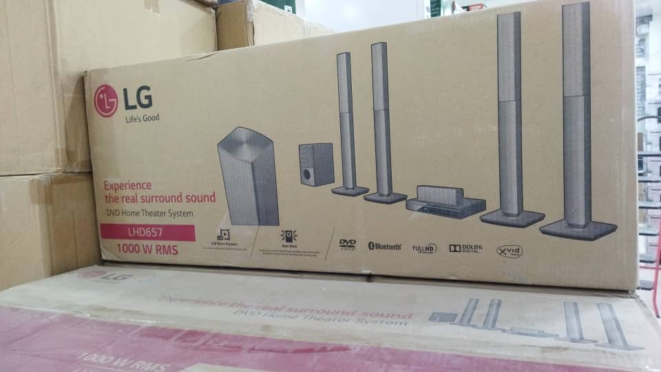 سینما خانگی ال جی LHD657 با توان 1000 وات ا LG LHD657 Home Theater with 1000 Watts