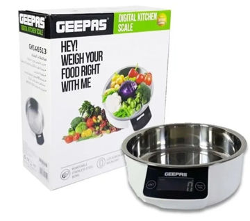 ترازو آشپزخانه جی پاس مدل GKS46513 محصول چین ا GEEPAS GKS46513 KITCHEN SCALE