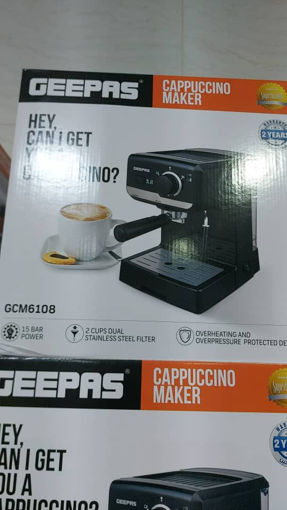 اسپرسوساز جی پاس مدل  GCM 6108 ا Geepas GCM 6108  Coffee maker