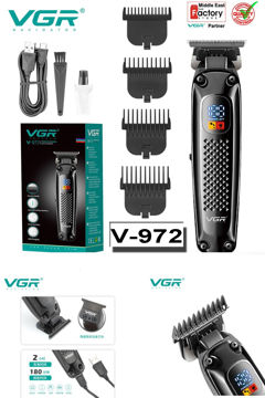 ماشین اصلاح موی سر و صورت وی جی ار مدل V-972