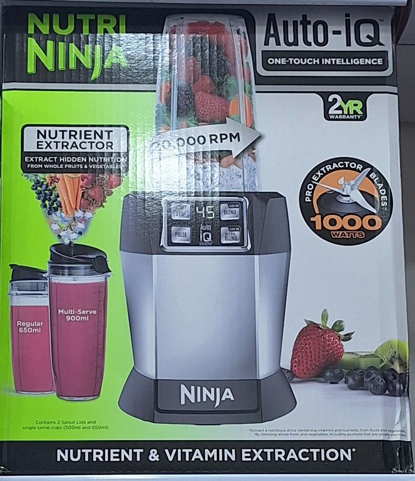 مخلوط کن نینجا مدل Ninja BN495UK ا Ninja Blender with Auto-iQ [BN495UK]