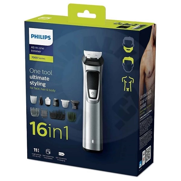 ست ماشین اصلاح موی سر و صورت فیلیپس مدل MG7736 ا Philips mg7736 hair and face shaving set