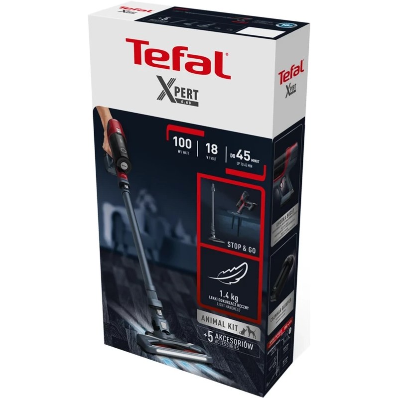 جارو شارژی تفال مدل TY6838 ا Tefal TY6838 Chargeable Vacuum Cleaner