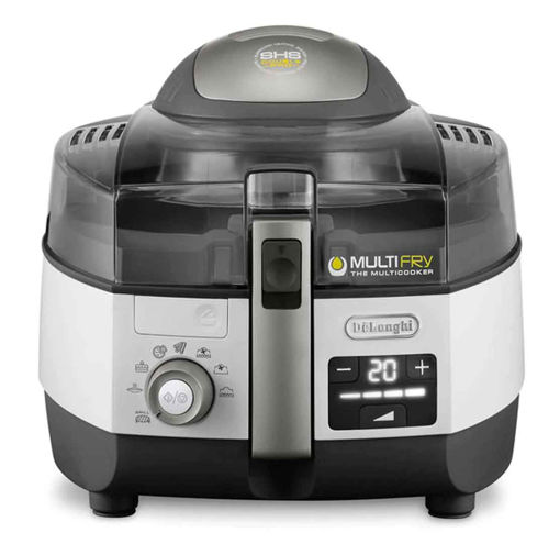 سرخ کن دلونگی مدل DELONGHI EXTRA CHEF PLUS FH1396 ا DELONGHI FRYER EXTRA CHEF PLUS FH1396   دورنگ سیاه و سفید