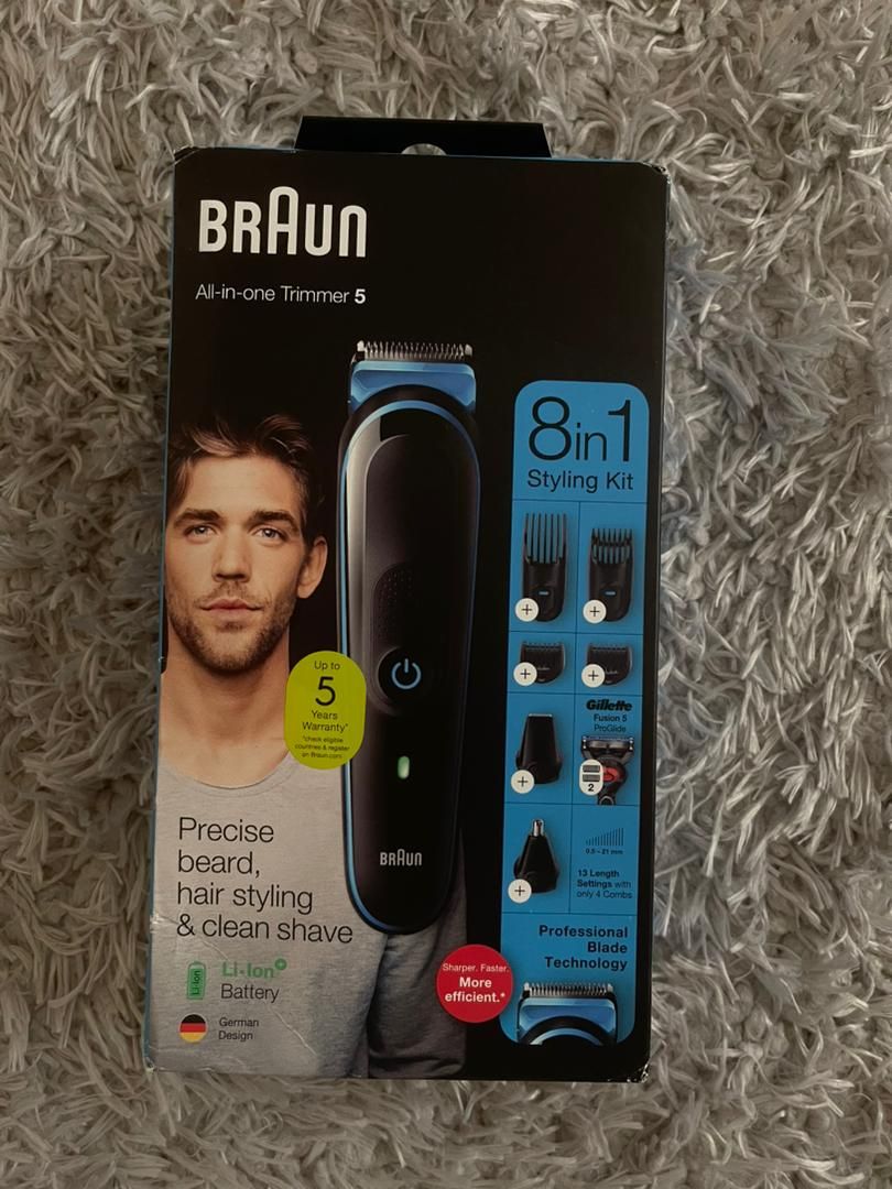 ماشین اصلاح موی سر و صورت براون مدل BT5265 ا Braun model BT5265 shaver